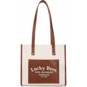 Lucky Bees Kahverengi Kadın El ve Omuz Çantası