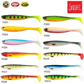 Lucky John Basara 3D Soft Swim 2.5 inç 6.35 cm PG03 8P Silikon Yem
