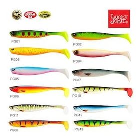 Lucky John Basara 3D Soft Swim 3.5 inç Silikon Yem
