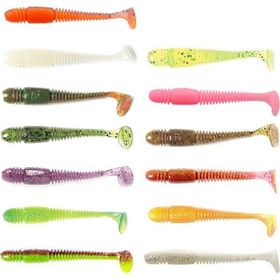 Lucky John Tioga 2.9 inç 7.36 cm 7P Silikon Yem