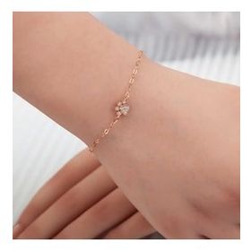 Lucky Life 925 Ayar Gümüş Rose Kedi Patisi Kadın Bileklik