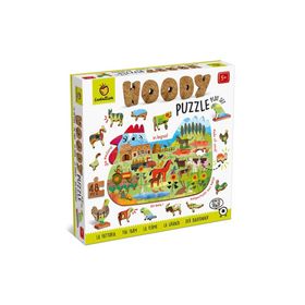 Ludattica The Farm Woody Puzzle