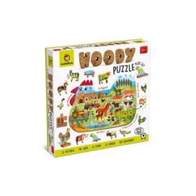 Ludattica The Farm Woody Puzzle