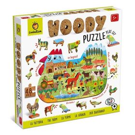 Ludattica The Farm Woody Puzzle