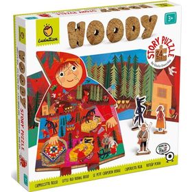 Ludattica Woody Story Little Red Riding Hood Puzzle