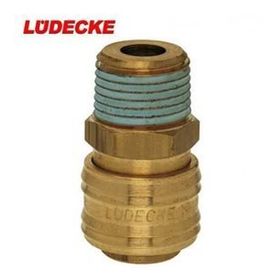 Lüdecke ES-12-A 1/2 inç Erkek Stoper Gövde