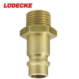 Lüdecke ES-12-NA 1/2 inç Erkek Stoper Uç