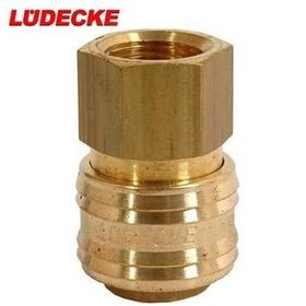 Lüdecke ES 14 I 1/4 inç Stoper Dişi Gövde