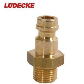 Lüdecke ES-38-NA 3/8 inç Erkek Stoper Uç