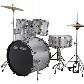 Ludwig Accent Fuse Akustik Gümüş Davul Seti