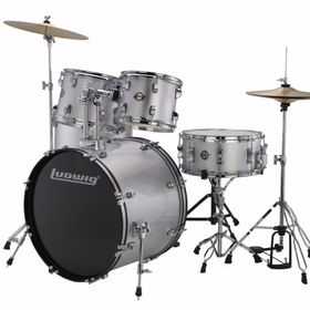 Ludwig Accent Fuse Akustik Gümüş Davul Seti