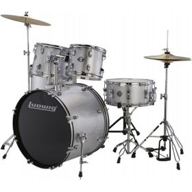 Ludwig Accent Fuse Akustik Gümüş Davul Seti