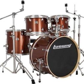 Ludwig Element Evolution LE520024 5 PC 20 inç Copper Sparkle Bateri Seti