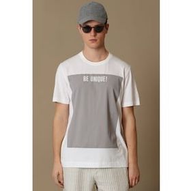 Lufian 111020168 Beyaz Richard Modern Grafik Erkek T-Shirt