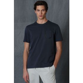 Lufian 111020169 Antrasit Sirius Modern Grafik Erkek T-Shirt