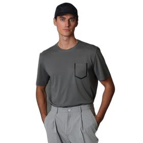 Lufian 111020169 Yeşil Sirius Modern Grafik Erkek T-Shirt