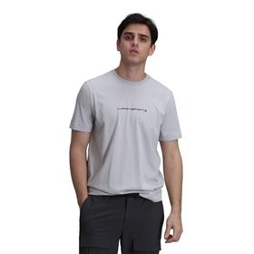 Lufian 111020190 Taş Bisiklet Yaka Regular Fit Kısa Kollu Erkek T-shirt