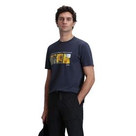 Lufian 111020192 June Antrasit Modern Grafik Erkek T-Shirt