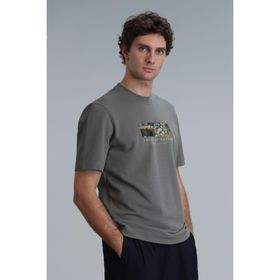 Lufian 111020193 Bianca Nefti Modern Grafik Erkek T-shirt