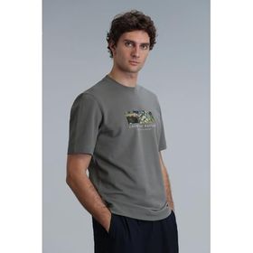 Lufian 111020193 Bianca Nefti Modern Grafik Erkek T-shirt