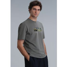 Lufian 111020193 Bianca Nefti Modern Grafik Erkek T-shirt