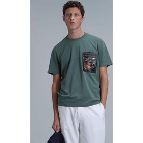 Lufian 111020202 Exotıc Ö. Başı Modern Grafik Erkek T-shirt