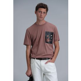 Lufian 111020202 Tarçın Erkek T-shirt