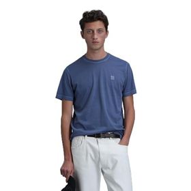 Lufian 111020216 Sarder Mavi Erkek T-shirt