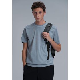 Lufian 111020216 Sarder Su Yeşili Erkek T-shirt