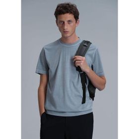 Lufian 111020216 Sarder Su Yeşili Erkek T-shirt