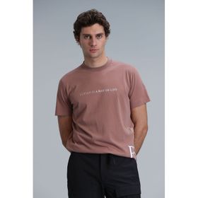Lufian 111020221 Potter Tarçın Modern Grafik Erkek T-Shirt