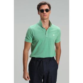 Lufian 111040121 Yeşil Vernon Spor Polo Yaka Erkek T-Shirt