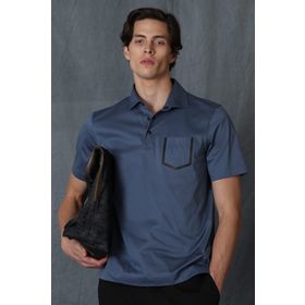 Lufian 111040142 Kırık Beyaz Hope Smart Polo Yaka Erkek T-Shirt