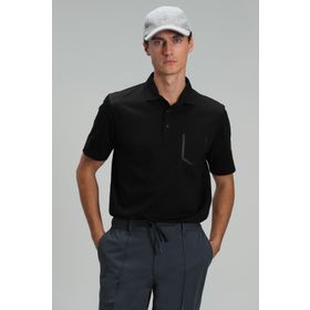 Lufian 111040142 Siyah Hope Smart Polo Yaka Erkek T-Shirt