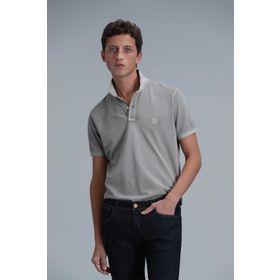 Lufian 111040163 Vernon Bej Smart Polo Erkek T-shirt