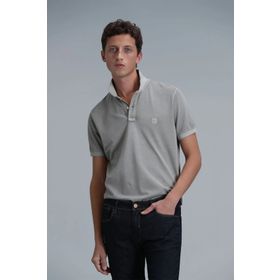 Lufian 111040163 Vernon Koyu yeşil Erkek T-shirt