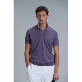 Lufian 111040163 Vernon Mor Smart Polo Erkek T-shirt