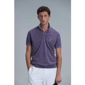 Lufian 111040163 Vernon Mor Smart Polo Erkek T-shirt