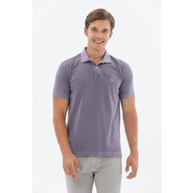 Lufian 111040163 Vernon Mor Smart Polo Erkek T-shirt