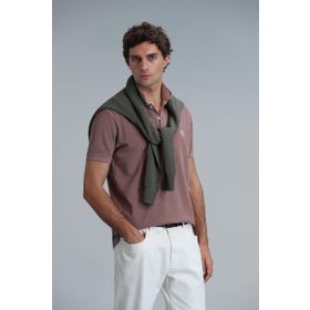 Lufian 111040163 Vernon Tarçın Smart Polo Erkek T-Shirt