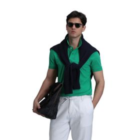 Lufian 111040164 Açık Yeşil Polo Yaka Kısa Kollu Açık Yeşil Erkek T-shirt