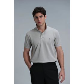 Lufian 111040164 Laon Açık Mavi Erkek T-shirt