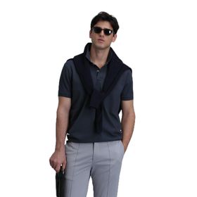 Lufian 111040164 Laon Antrasit Smart Polo Erkek T-Shirt