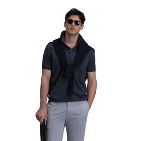 Lufian 111040164 Laon Antrasit Smart Polo Erkek T-Shirt