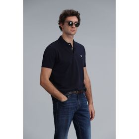 Lufian 111040164 Laon Lacivert Erkek T-shirt