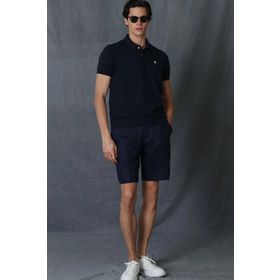 Lufian 111040164 Laon Lacivert Erkek T-shirt