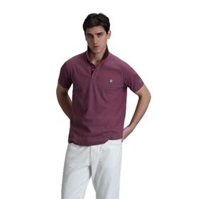 Lufian 111040164 Laon Mürdüm Smart Polo Erkek T-Shirt