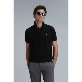Lufian 111040164 Laon Saks Polo Yaka Erkek T-Shirt