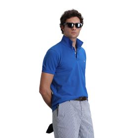 Lufian 111040164 Laon Saks Polo Yaka Erkek T-Shirt