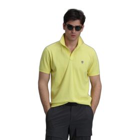 Lufian 111040164 Laon Sarı Polo Yaka Erkek T-shirt